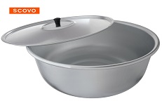 Миска ал 10л с/кр